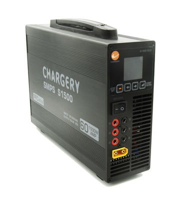 Qualität  30V 24V 1500W Adjustable UAV SMPS Battery Charger Compact E Rickshaw 68mm 60A usine