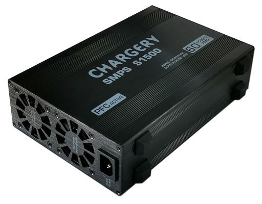 30V 24V 1500W Verstellbares UAV SMPS Batterieladegerät Kompakt E Rickshaw 68mm 60A