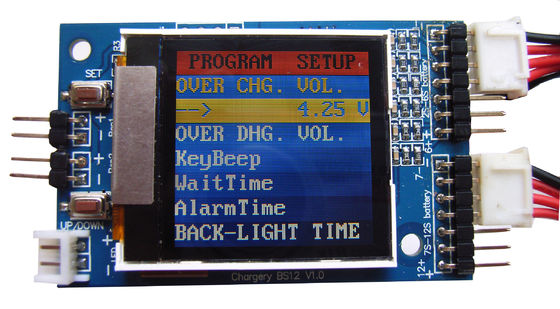 6S 12S LiPO Batteriezellen Spannungsmonitor Überwachungssystem