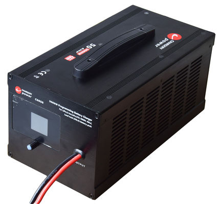 48V 3000W 13S LiPo, NMC, LiFe, LiTo, Pb, VRLA Blei-Säure AGM, GEL Batterielader für E-Bike, Elektro-Motorrad 1-55A