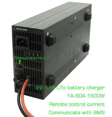 Verstellbares 29,7V 11S LTO-Ladegerät für Motorrad und Roller 1A-60A