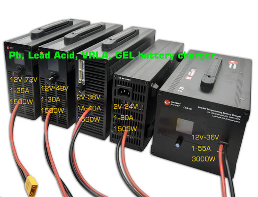 2V 12V 24V VRLA AGM Ac To Dc Batterieladegerät für E-Bike-E-Motorrad