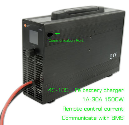 58.4V Vrla LFP Lithium Lifepo4 Batterielader 8S 12S 16S 18S angepasst