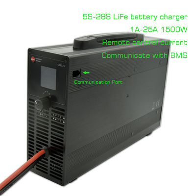 Wiederaufladbares LFP-Lifetouch4 Lithiumbatterie-Ladegerät C10325 5S bis 28S 102,2 V