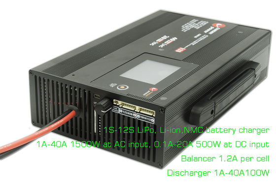 8S LiPo NMC Li-Ion-Batterie Lithium-Ionen-Balance-Ladegerät 50,4V 40A